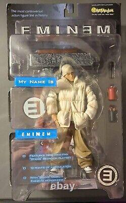 Unopened 2001 Art Asylum Eminem My Name Is Eminem Rap Hip Hop Action Figure
