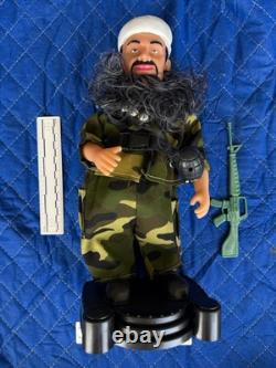 VERY RARE! Osama bin Laden DOLL, DANCES & PLAYS MUSIC! L@@K