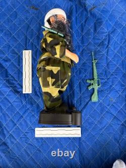 VERY RARE! Osama bin Laden DOLL, DANCES & PLAYS MUSIC! L@@K