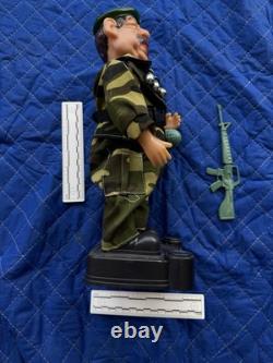 VERY RARE! Saddam Hussain DOLL, DANCES & PLAYS MUSIC! L@@K