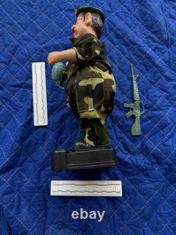 VERY RARE! Saddam Hussain DOLL, DANCES & PLAYS MUSIC! L@@K