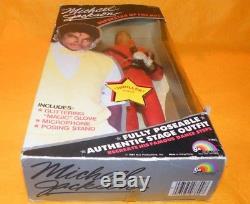 VINTAGE 1984 LJN MICHAEL JACKSON SUPERSTAR OF THE 80's THRILLER OUTFIT DOLL