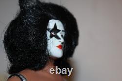 VTG 1977 Mego Kiss Paul Stanley 12 Action Figure 100% complete w guitar 70s HTF