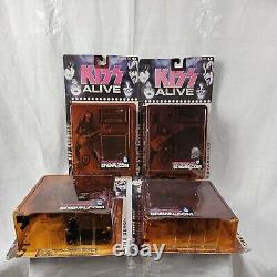 VTG KISS ALIVE McFarlane Toys Complete Set 2000 ACE PAUL GENE & PETER Set of 4