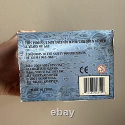 Very Rare Snoop Dogg Vinyl Figure Blue Striped Suit Vital Toys 2003 Nib Sota