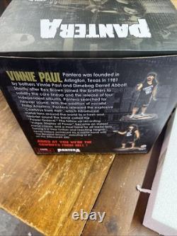 Vinnie Paul Knucklebonz Figure Statue Rock Iconz Pantera Cowboys From Hell 0240