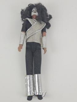 Vintage 1970's KISS'Ace Freheley' Rock Action Figure Toy 12 Doll by Mego Toys