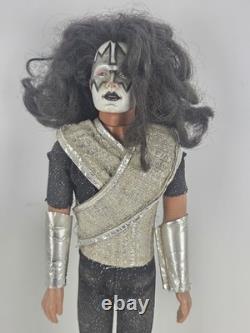 Vintage 1970's KISS'Ace Freheley' Rock Action Figure Toy 12 Doll by Mego Toys