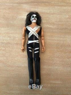 Vintage 1977 Aucoin MEGO Peter Criss KISS Catman Doll Action Figure Band 12in