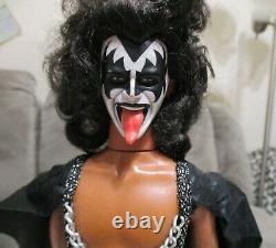 Vintage 1977 KISS Gene Simmons Complete MEGO Doll Action Figure