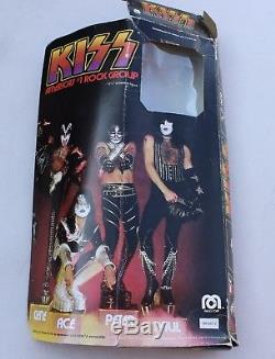 Vintage 1978 Kiss Gene Simmons Mego Action Figure Toy with Box