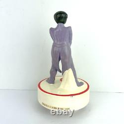 Vintage 1978 The Joker Villain/Catwoman Ceramic Music Box MISPRINT Works