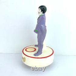 Vintage 1978 The Joker Villain/Catwoman Ceramic Music Box MISPRINT Works