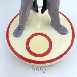 Vintage 1978 The Joker Villain/Catwoman Ceramic Music Box MISPRINT Works