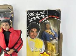 Vintage 1984 Action Figure MICHAEL JACKSON Doll Set of 3 Outfits Ljn Toys