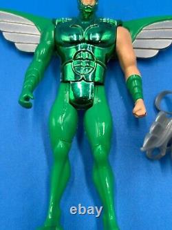 Vintage 1986 Kenner Silverhawks Flashback Complete with Backlash Action Figure