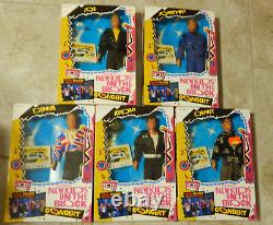 Vintage 1990 New Kids On The Block In Concert Figure Set Lot Danny Donnie Jordan