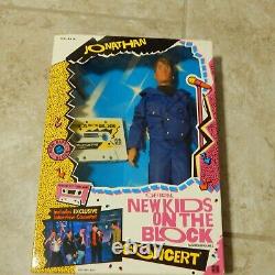Vintage 1990 New Kids On The Block In Concert Figure Set Lot Danny Donnie Jordan