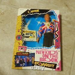 Vintage 1990 New Kids On The Block In Concert Figure Set Lot Danny Donnie Jordan
