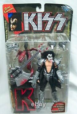 Vintage 1997 KISS Band Todd McFarlane Toys Ultra Action Figure Toy Set NEW