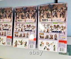 Vintage 1997 Mcfarlane Toys Kiss Ultra Action Figures Set Of 4 New