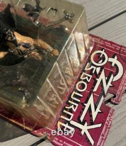 Vintage 1999 McFarlane Toys Ozzy Osbourne Ultra Action Figure With Headless Bats