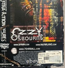 Vintage 1999 McFarlane Toys Ozzy Osbourne Ultra Action Figure With Headless Bats