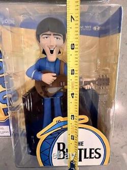 Vintage 2004 McFarlane Toys The Beatles Cartoon Figures Complete 4 Set Rare