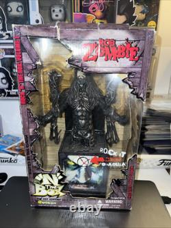 Vintage Art Asylum Rob Zombie NThe Box Jack in The Box NEW Signed Rob Zombie