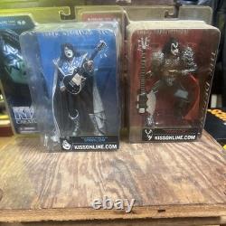Vintage Collectable Todd Mcfarlane KISS Creatures Figures 2002 Unopened