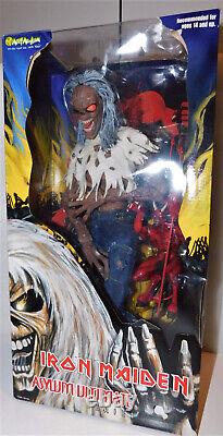 Vintage IRON MAIDEN EDDIE Art Asylum Ultimate Series 18 Figure Toy 2002 NEW