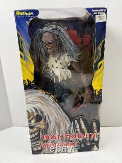 Vintage IRON MAIDEN EDDIE Art Asylum Ultimate Series 18 Figure Toy 2002 rare