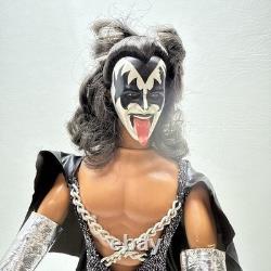 Vintage KISS Rock Band Mego 12 Gene Simmons The Demon Action Figure Doll 1977