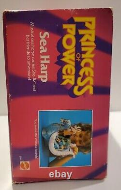 Vintage Mattel Princess Of Power Sea Harp She-Ra's Musical Sea Horse NIB 1985