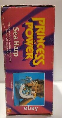 Vintage Mattel Princess Of Power Sea Harp She-Ra's Musical Sea Horse NIB 1985