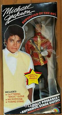 Vintage Michael Jackson Fully Poseable Action Figure NEW IN BOX