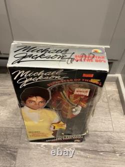 Vintage Michael Jackson Fully Poseable Action Figure NEW IN BOX Awards Outfit