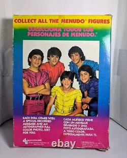 Vintage Puerto Rican Band Menudo Doll 8 Action Figure Ricky 1983 WithAutograph
