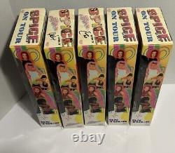 Vintage Spice Girls Girl Power On Tour 5 Doll Action Figure Lot Set New in Boxes