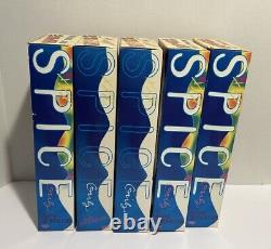 Vintage Spice Girls Girl Power On Tour 5 Doll Action Figure Lot Set New in Boxes