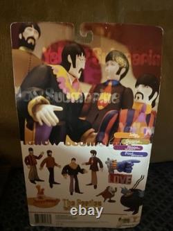 Vintage The Beatles Yellow Submarine SET of ALL 4 MCFARLANE Toys 1999 NEW Sealed