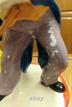 Vntg Batman The Penguin Ceramic Revolving Musical Figure, Raindrops, 1978 In Box