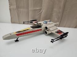 Vtg/Orig 1978 Kenner Star Wars X-WING FIGHTER BATTLE DAMAGED Complete/Works