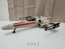 Vtg/Orig 1978 Kenner Star Wars X-WING FIGHTER BATTLE DAMAGED Complete/Works