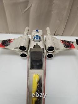 Vtg/Orig 1978 Kenner Star Wars X-WING FIGHTER BATTLE DAMAGED Complete/Works