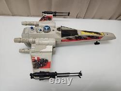 Vtg/Orig 1978 Kenner Star Wars X-WING FIGHTER BATTLE DAMAGED Complete/Works