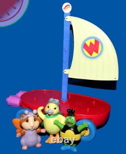 WONDER PETS Nickelodeon FLYBAOT Musical Ship & 3 Figures Ming-Ming Linny PLAYSET