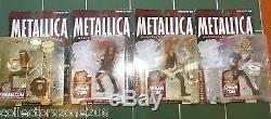 Worldwide Shipping Metallica Harvesters Of Sorrow Mcfarlane Toys Set Of 4