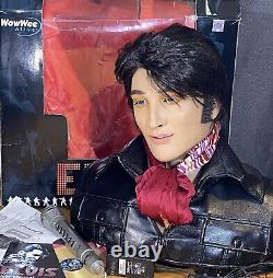 WowWee Alive ELVIS Presley Lifesize Robot Singing Talking Animatronic Bust Head