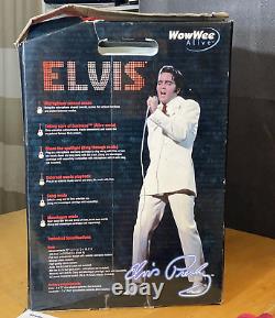 WowWee Alive ELVIS Presley Lifesize Robot Singing Talking Animatronic Bust Head